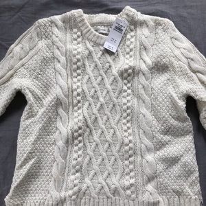 NWT Cream Isle Sweater